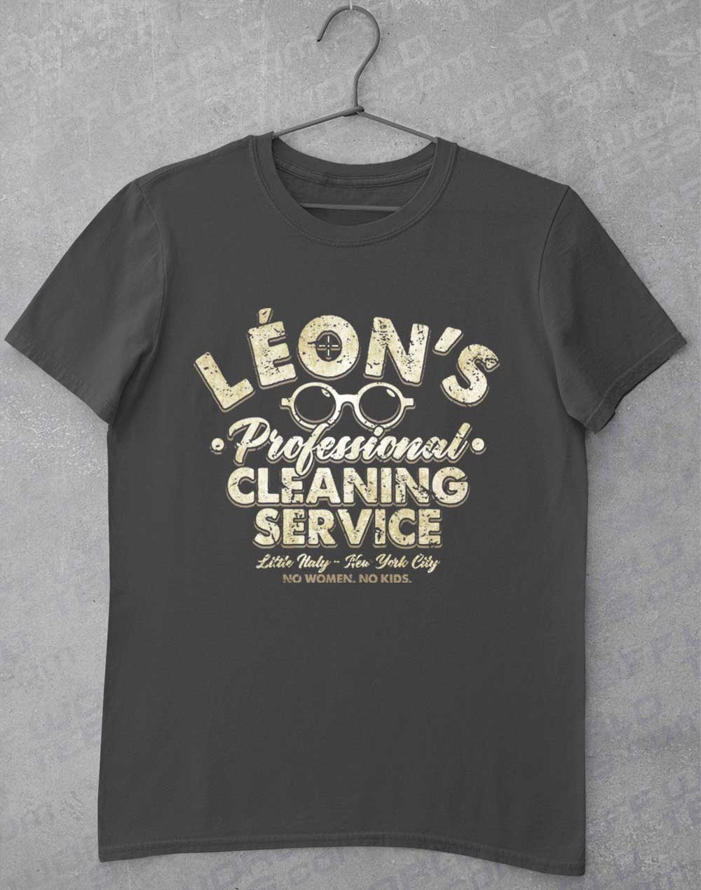 Charcoal - Leon's Professional Cleaning T-Shirt