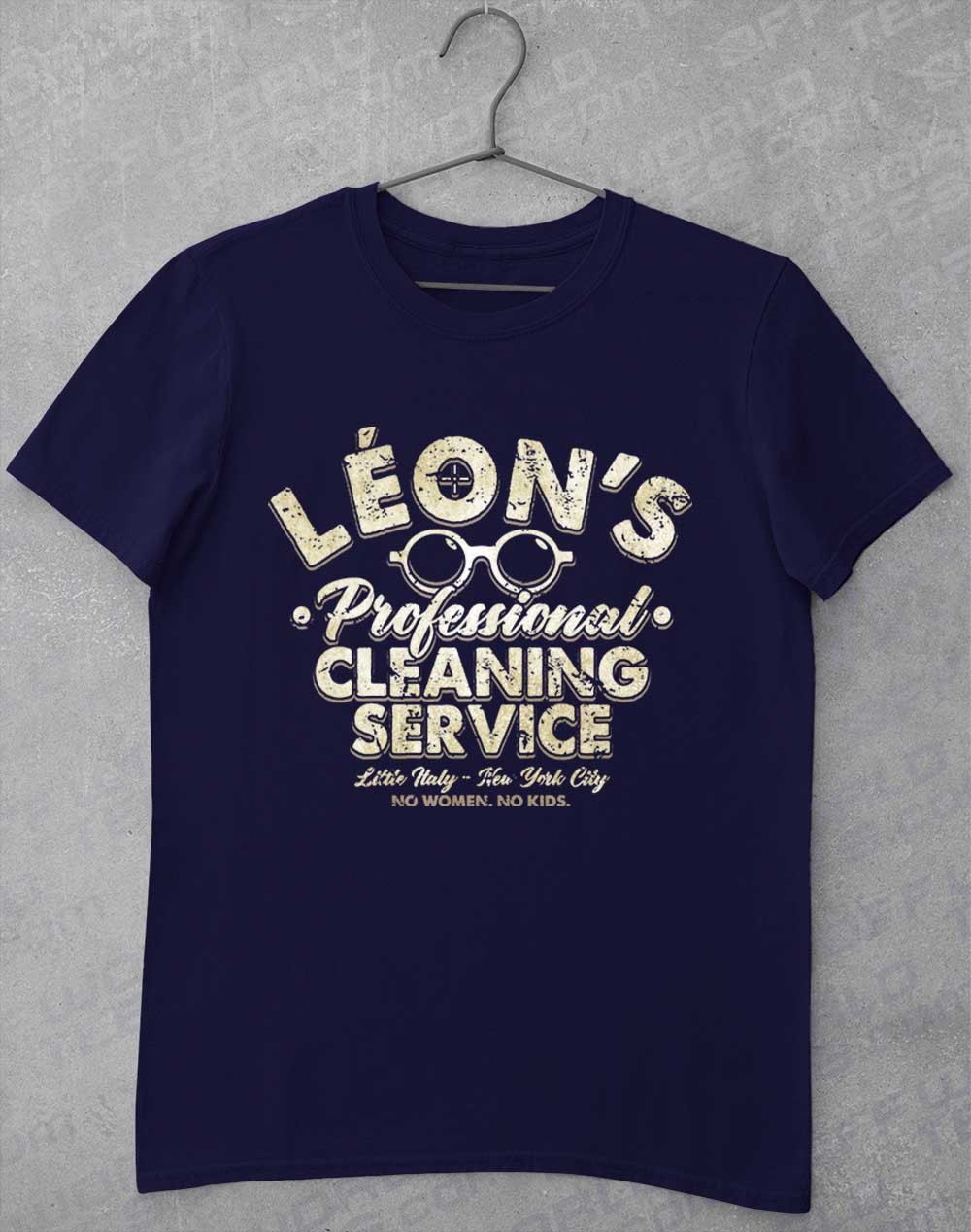 Navy - Leon's Professional Cleaning T-Shirt