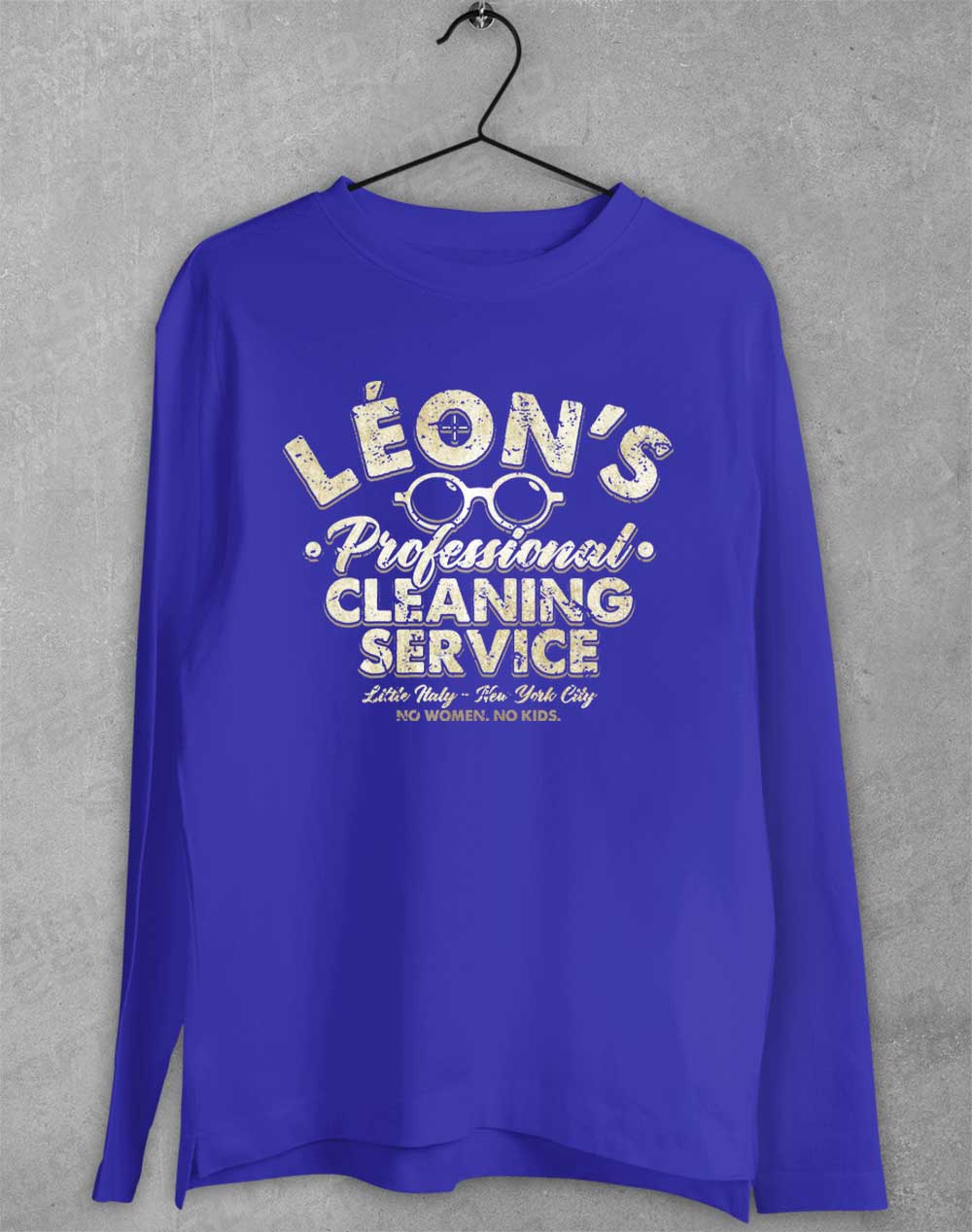 Royal - Leon's Professional Cleaning Long Sleeve T-Shirt