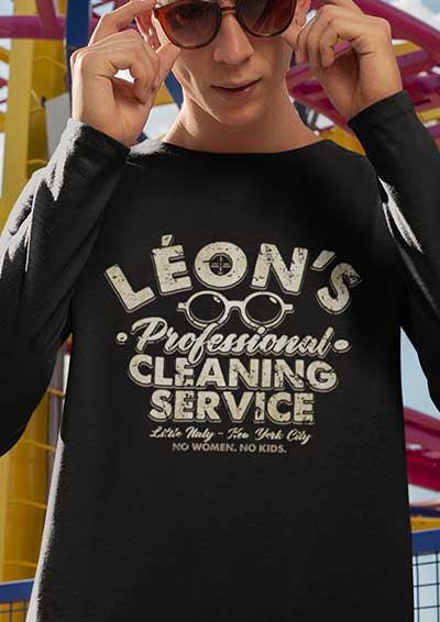 Leon's Professional Cleaning Long Sleeve T-Shirt