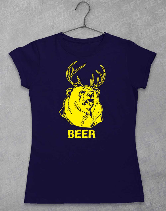 Navy - Mac's Beer Women's T-Shirt