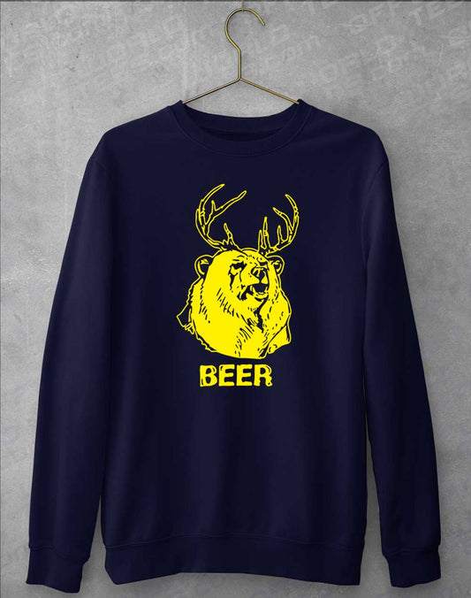 Oxford Navy - Mac's Beer Sweatshirt
