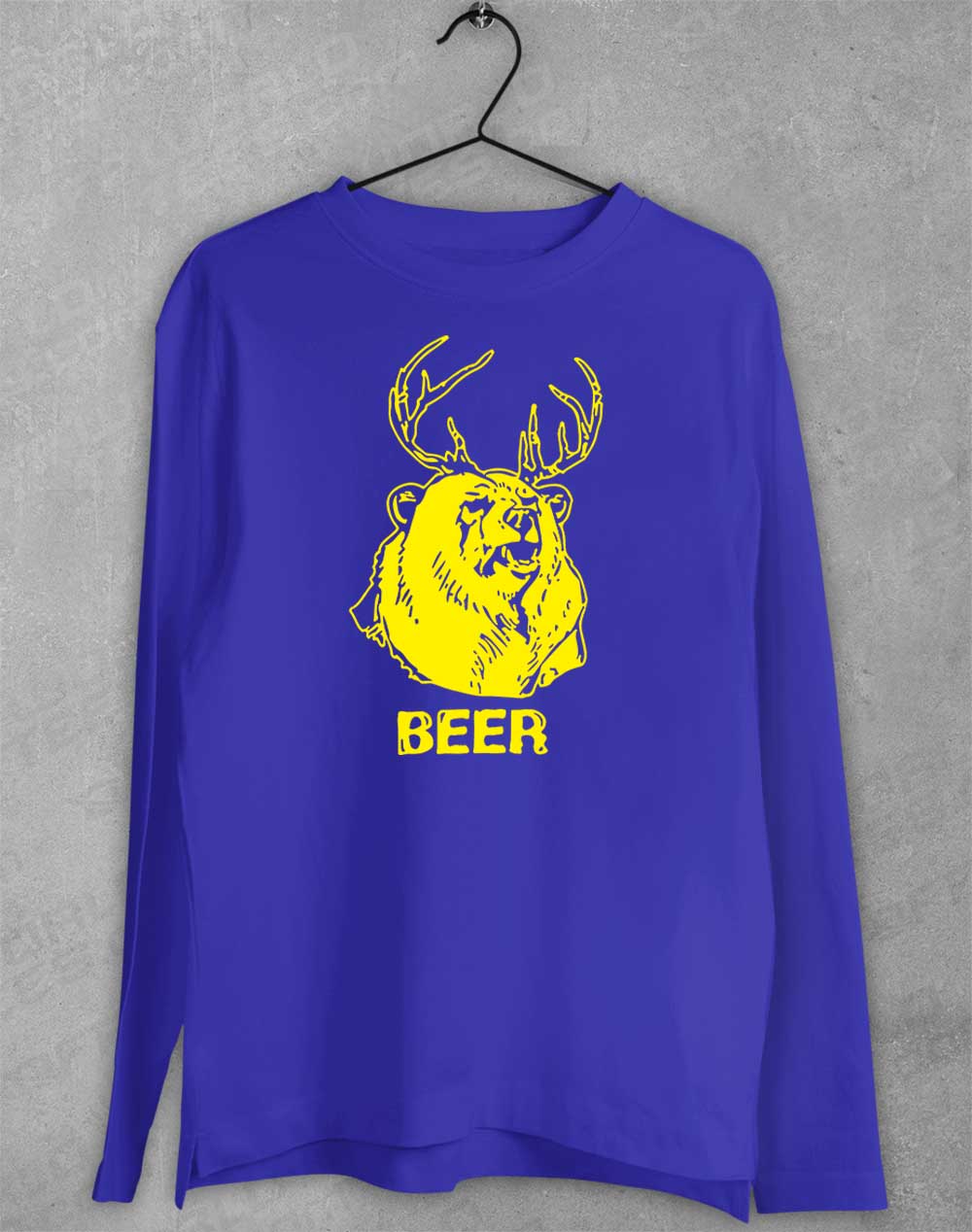 Royal - Mac's Beer Long Sleeve T-Shirt