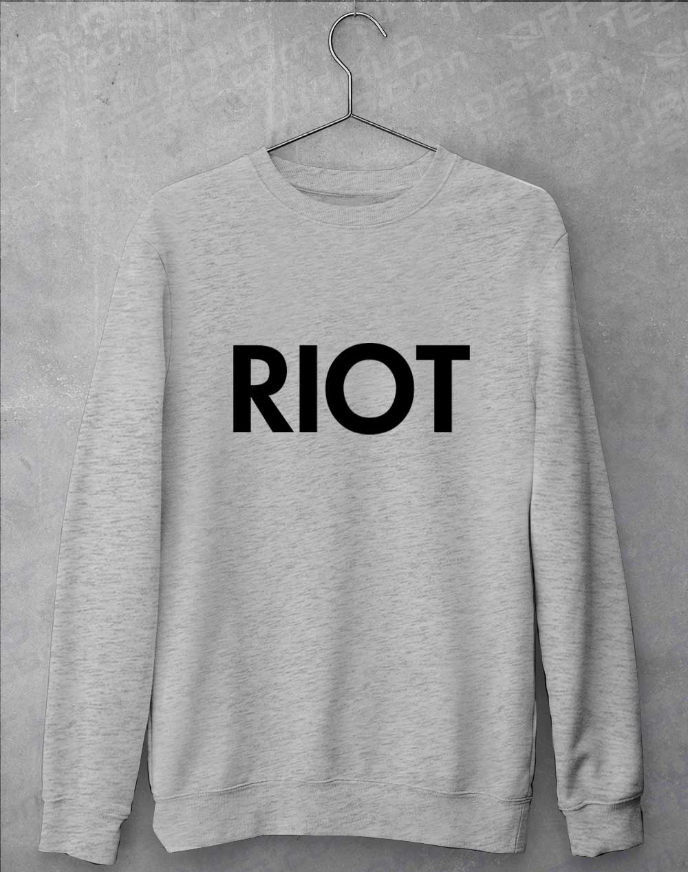 Heather Grey - Mac's Riot Sweatshirt
