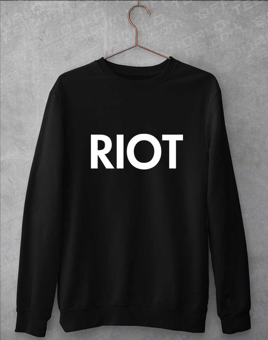Jet Black - Mac's Riot Sweatshirt