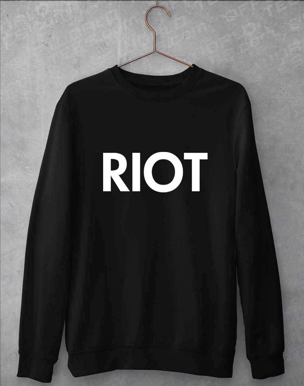 Jet Black - Mac's Riot Sweatshirt