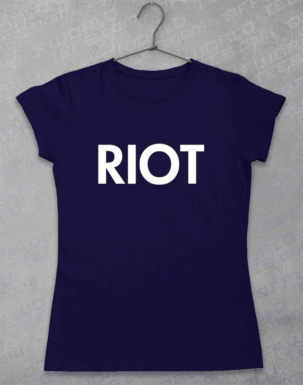 Navy - Mac's Riot Women's T-Shirt