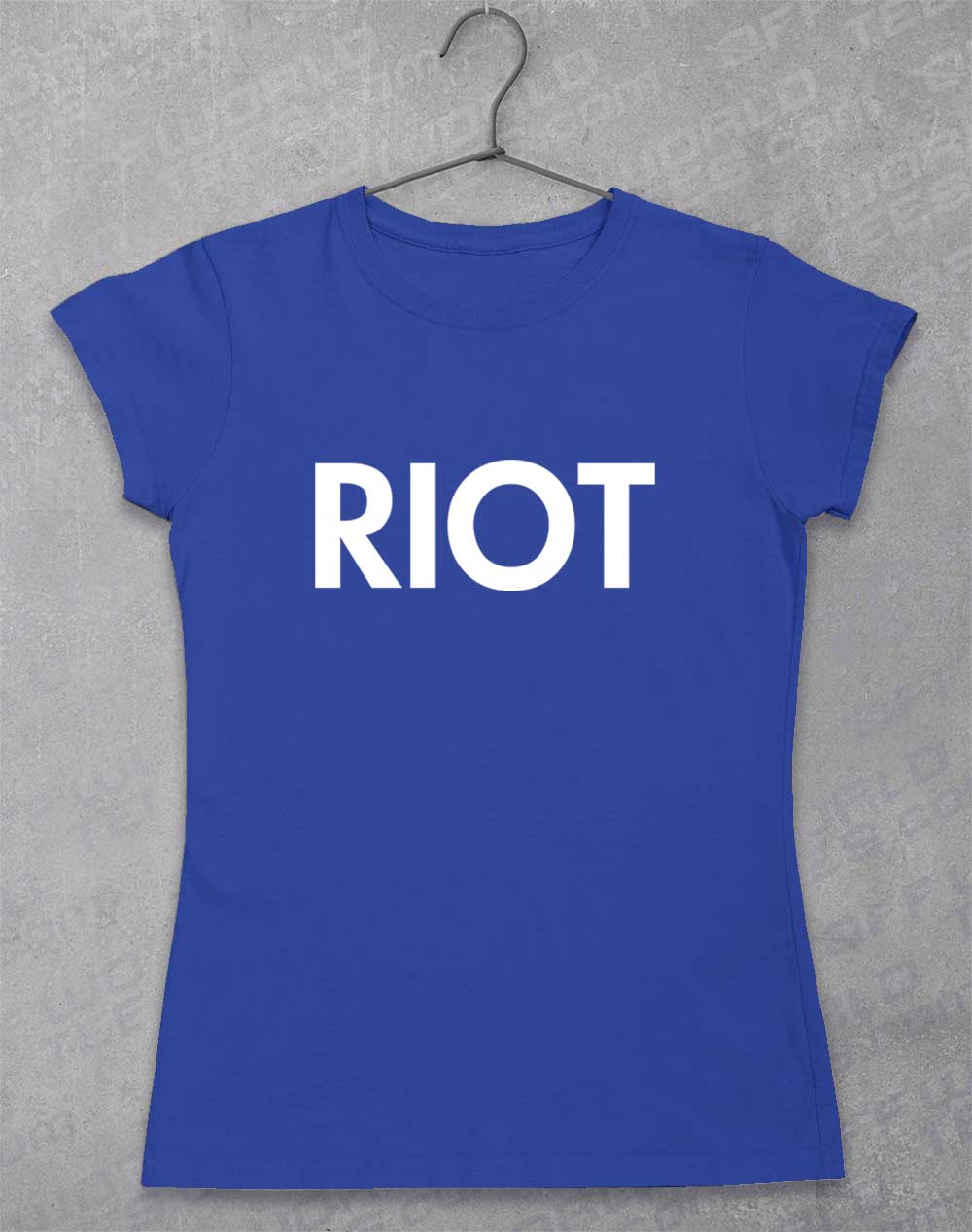 Royal - Mac's Riot Women's T-Shirt