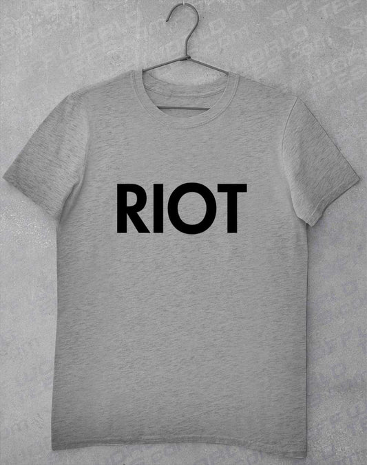 Sport Grey - Mac's Riot T-Shirt
