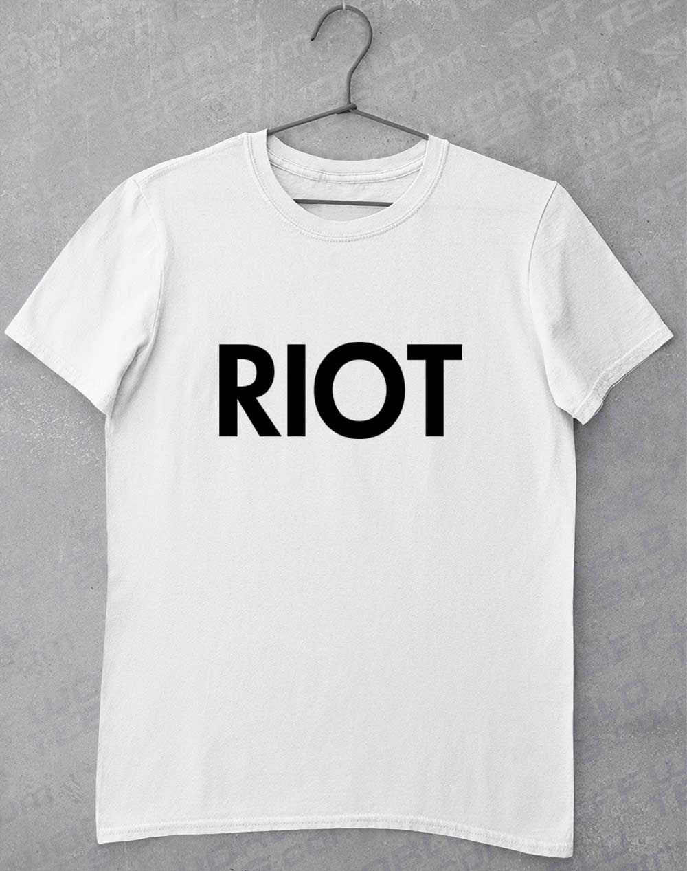 White - Mac's Riot T-Shirt