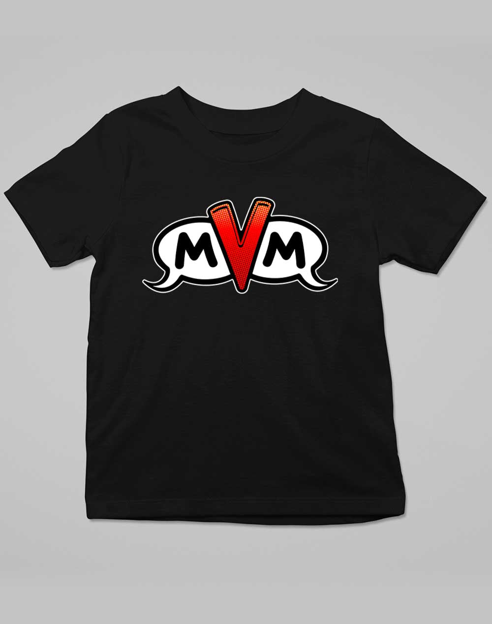 Deep Black - MvM Logo Kids T-Shirt
