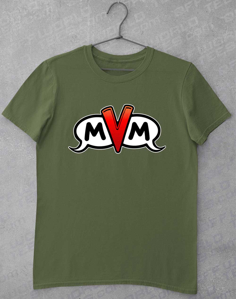 Military Green - MvM Logo T-Shirt