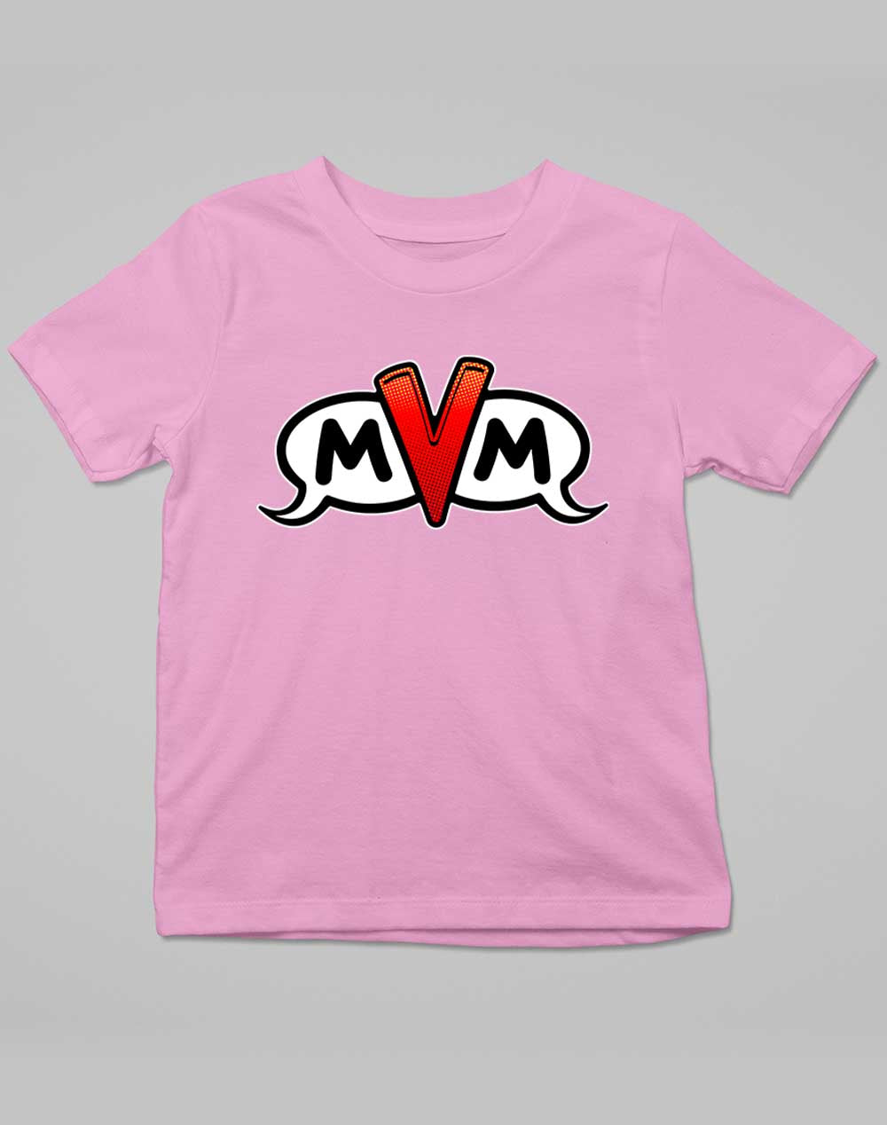 Pale Pink - MvM Logo Kids T-Shirt