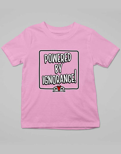 Pale Pink - MvM Powered by Ignorance Kids T-Shirt