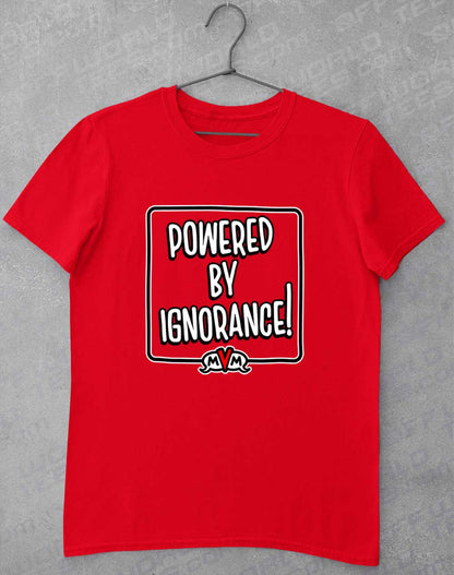 Red - MvM Powered by Ignorance T-Shirt