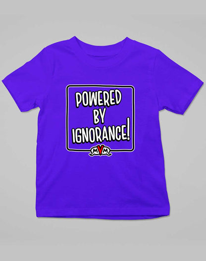 Royal Blue - MvM Powered by Ignorance Kids T-Shirt