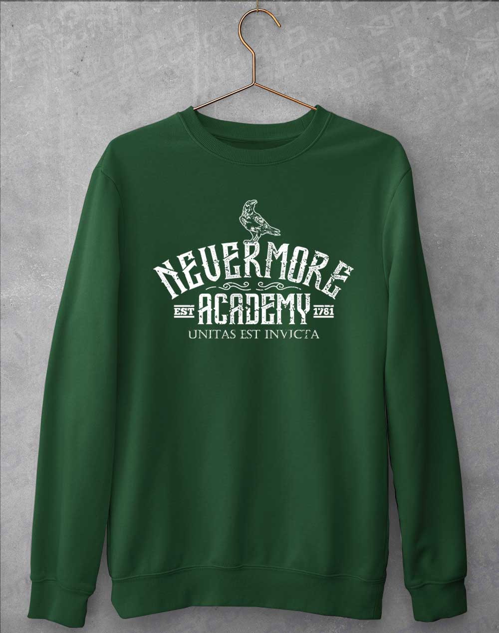 Bottle Green - Nevermore Academy Sweatshirt