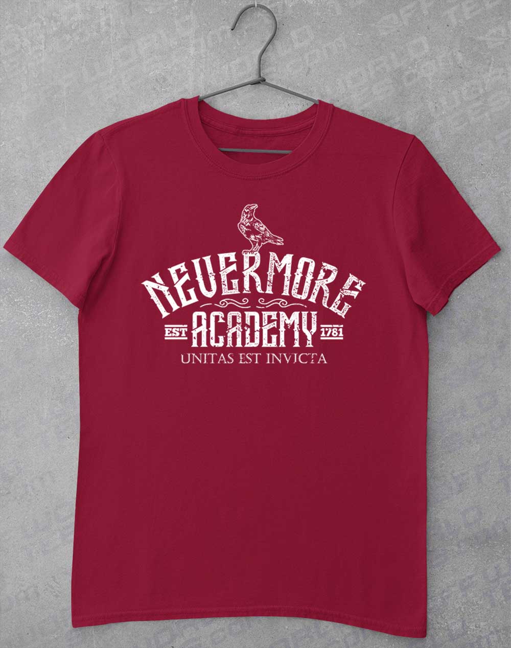 Cardinal Red - Nevermore Academy T-Shirt