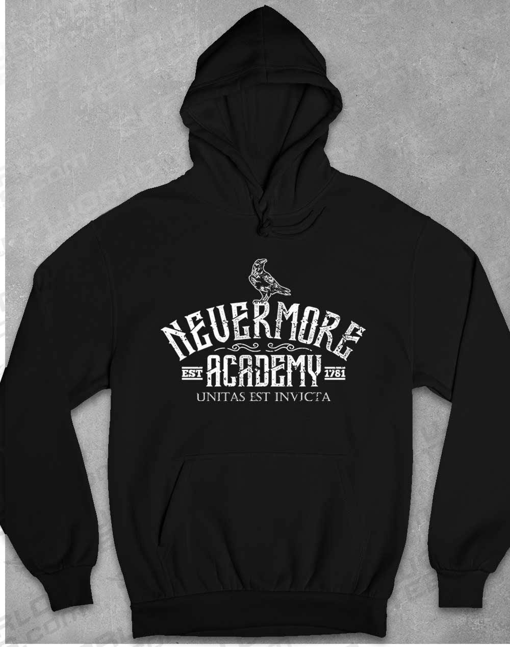 Jet Black - Nevermore Academy Hoodie