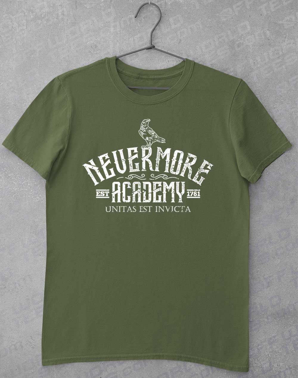 Military Green - Nevermore Academy T-Shirt