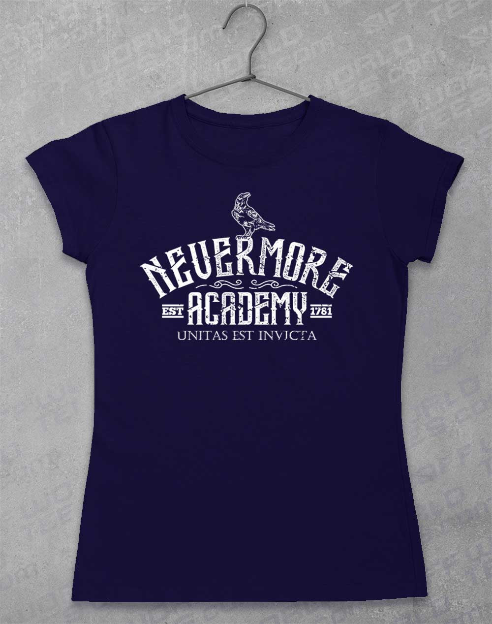 Navy - Nevermore Academy Women's T-Shirt