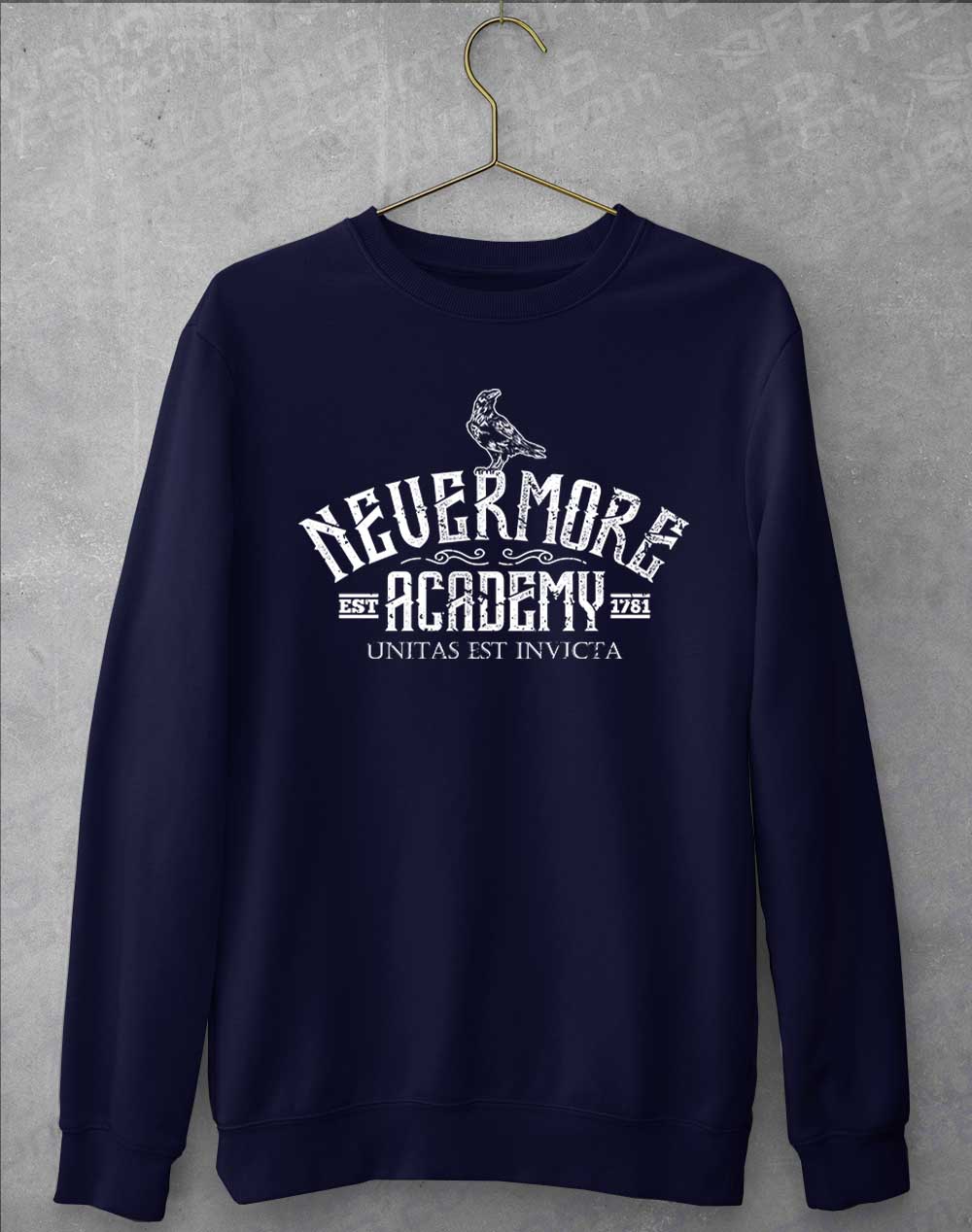 Oxford Navy - Nevermore Academy Sweatshirt