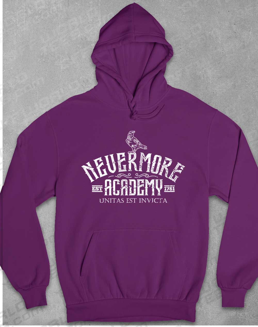 Plum - Nevermore Academy Hoodie