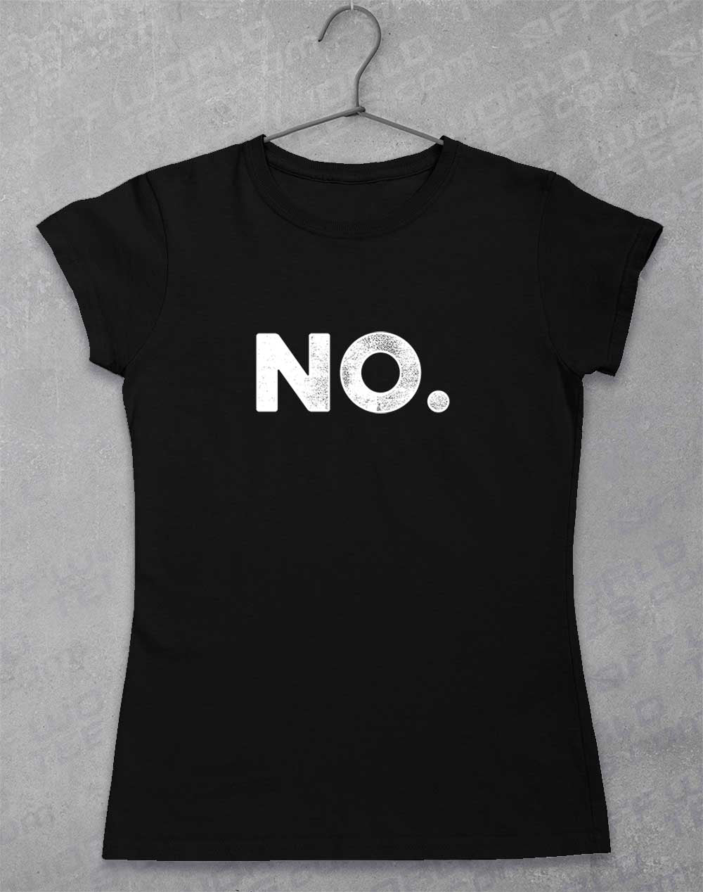 Black - No Women's T-Shirt