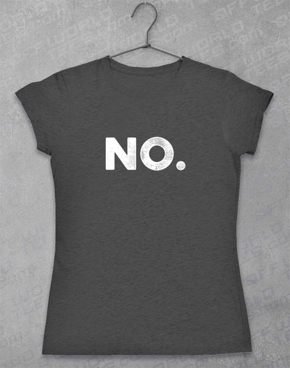 Dark Heather - No Women's T-Shirt
