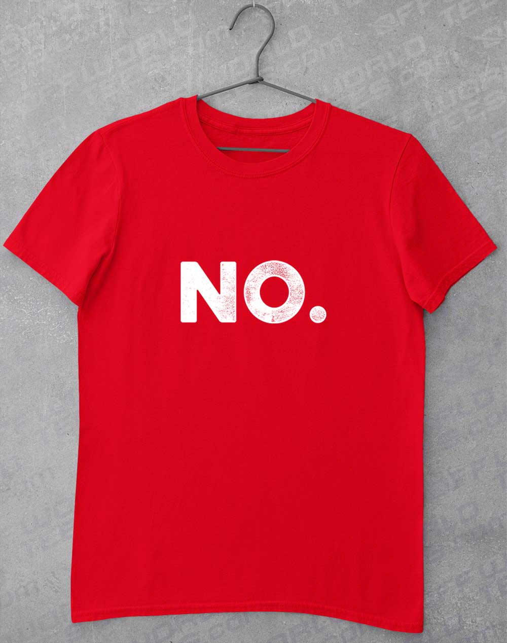 Red - No T-Shirt
