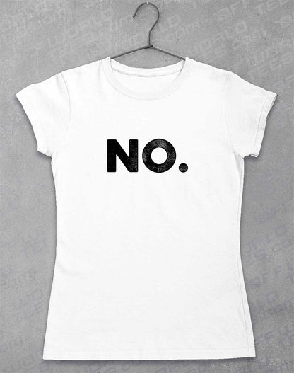 White - No Women's T-Shirt