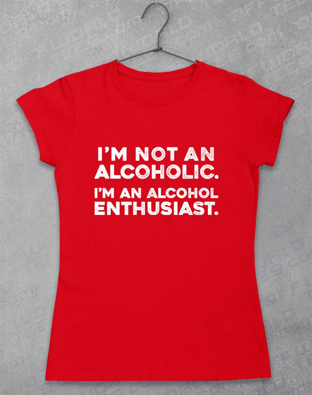 Red - Not an Alcoholic Women's T-Shirt