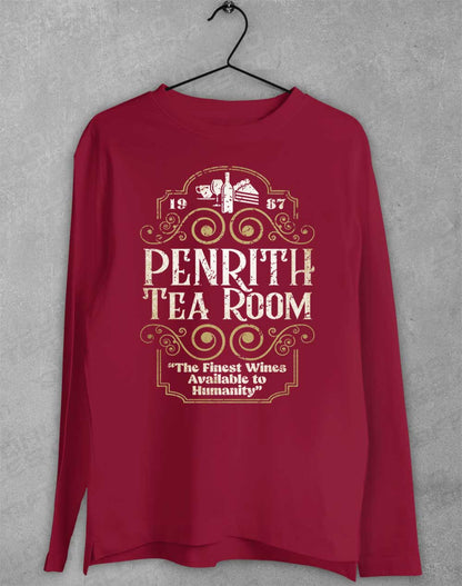 Cardinal Red - Penrith Tea Room 1987 Long Sleeve T-Shirt