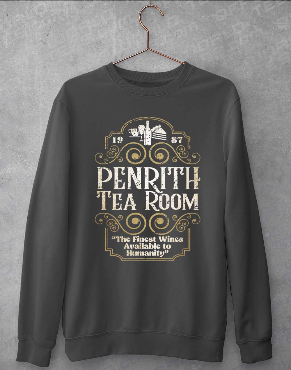 Charcoal - Penrith Tea Room 1987 Sweatshirt