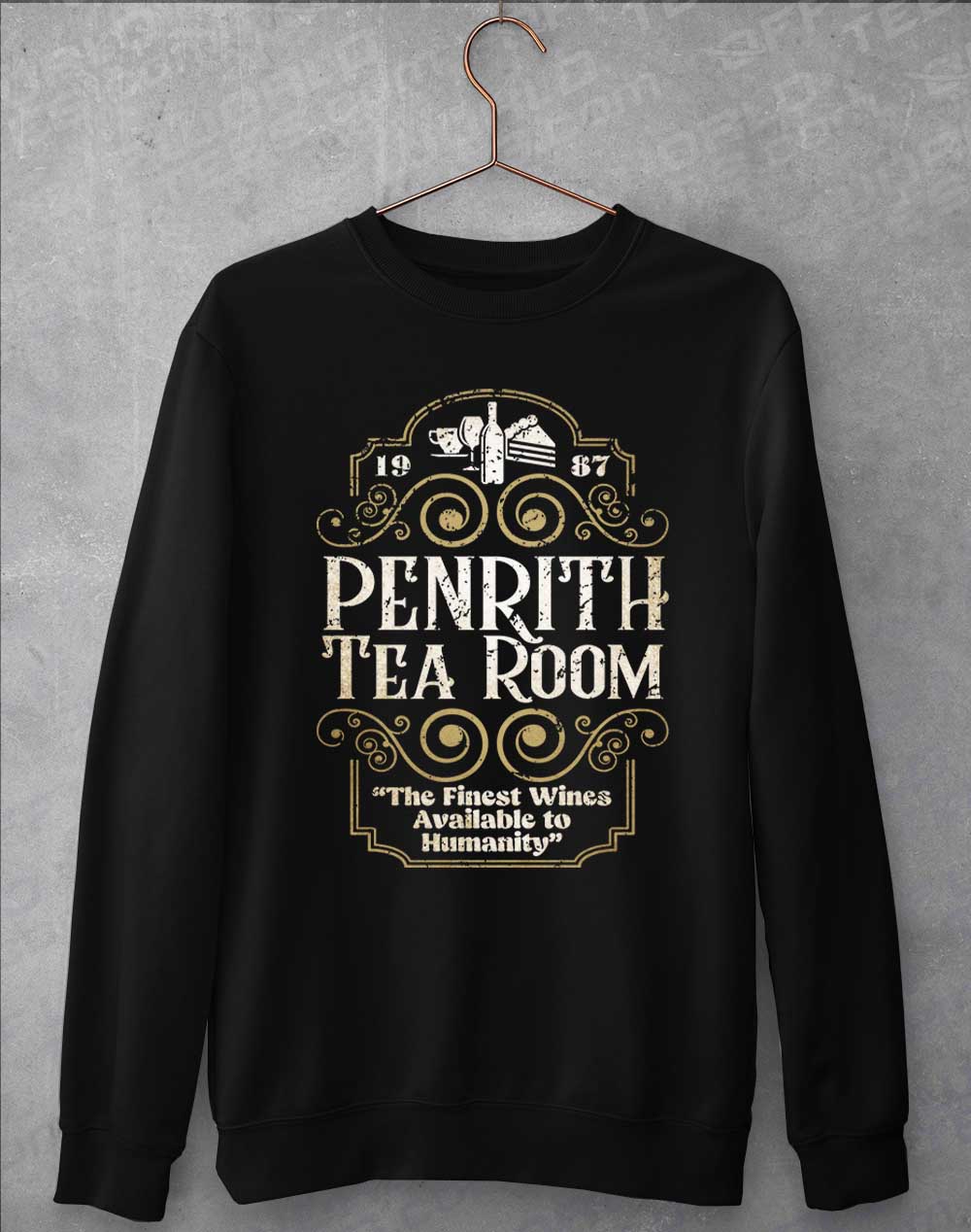 Jet Black - Penrith Tea Room 1987 Sweatshirt