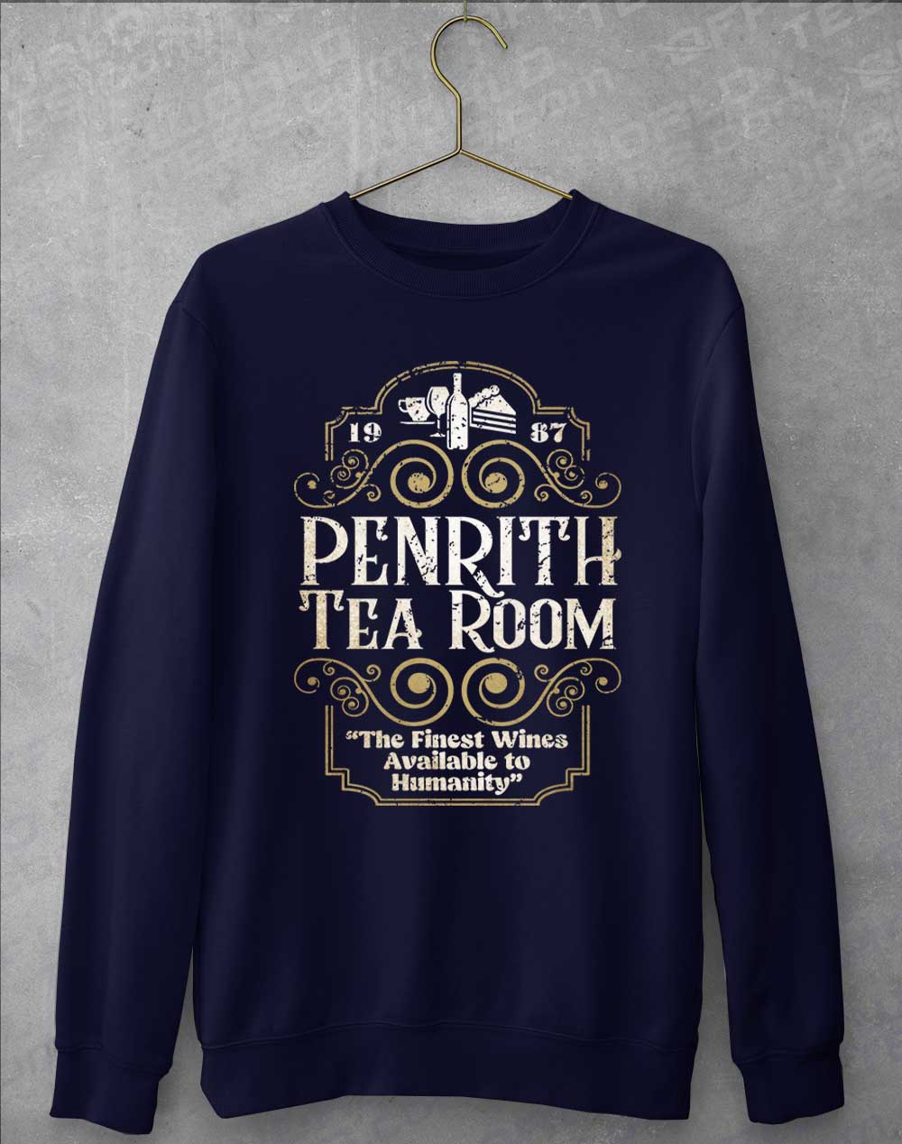 Oxford Navy - Penrith Tea Room 1987 Sweatshirt