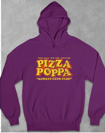 Plum - Pizza Poppa Always Gets Paid Hoodie