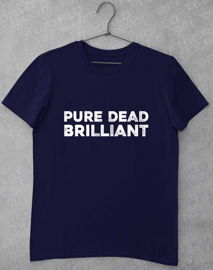 Navy - Pure Dead Brilliant T-Shirt