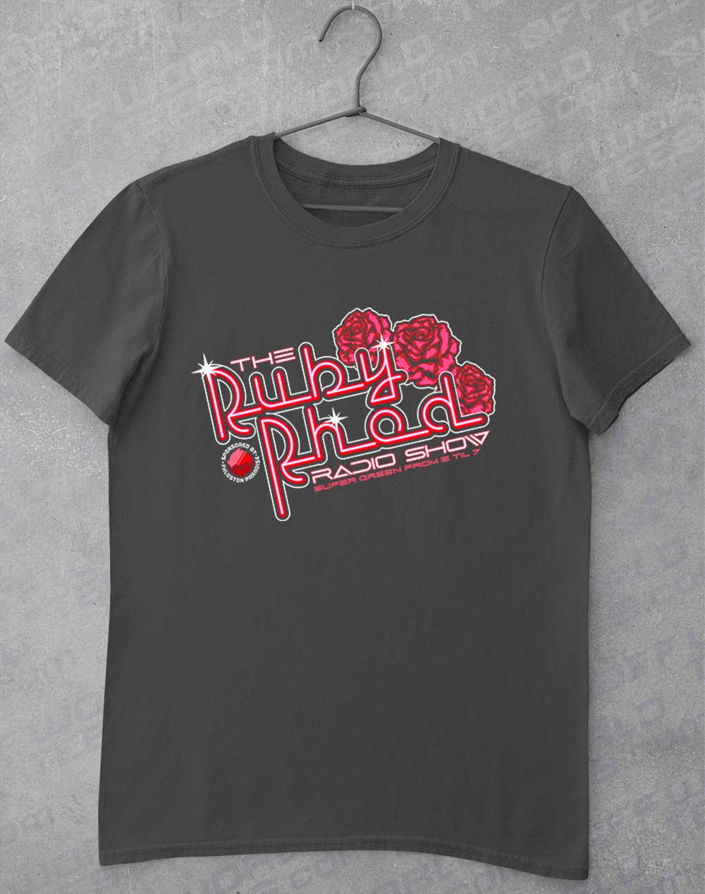 Charcoal - Ruby Rhod Radio Show T-Shirt