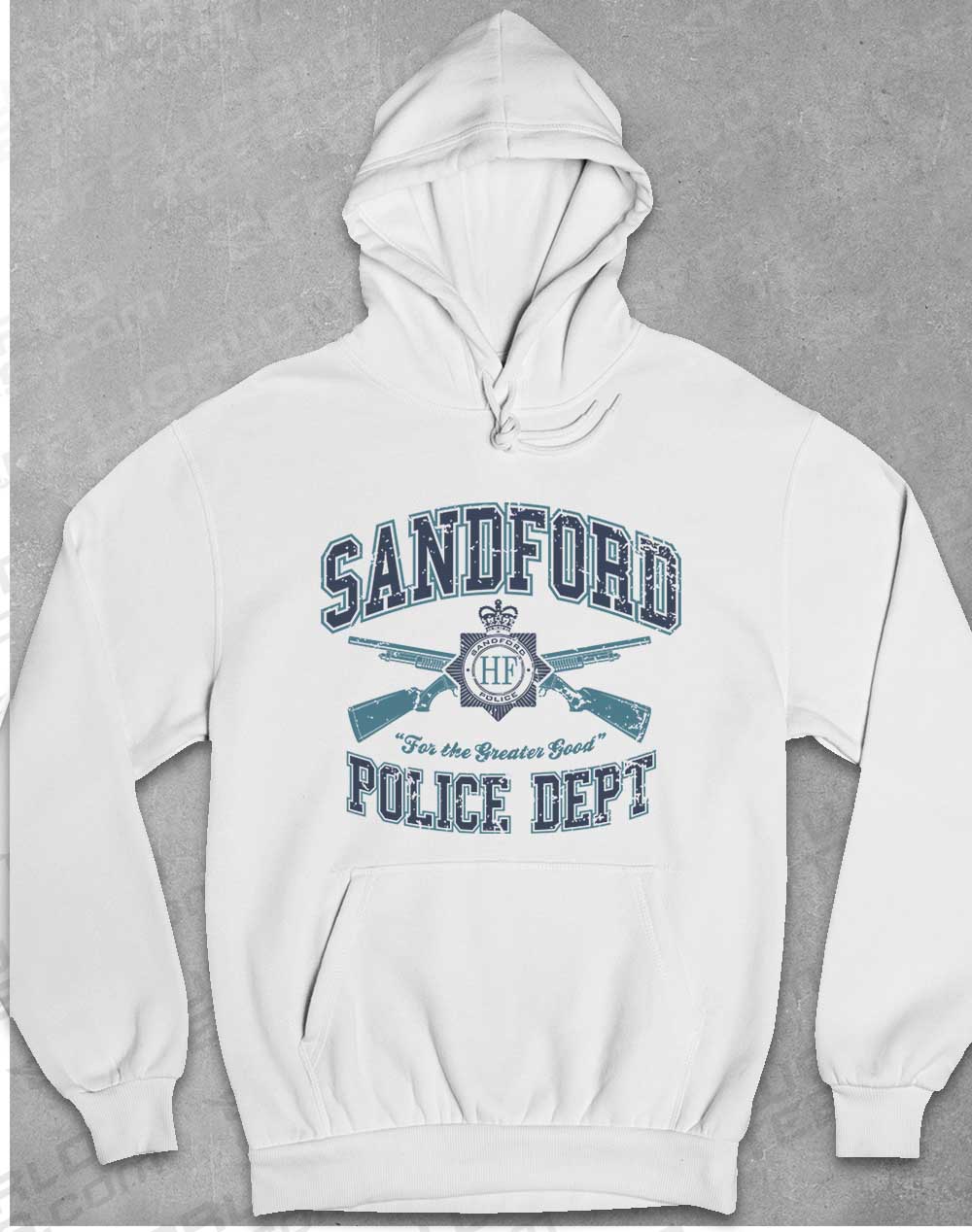 Arctic White - Sandford Police Dept Hoodie