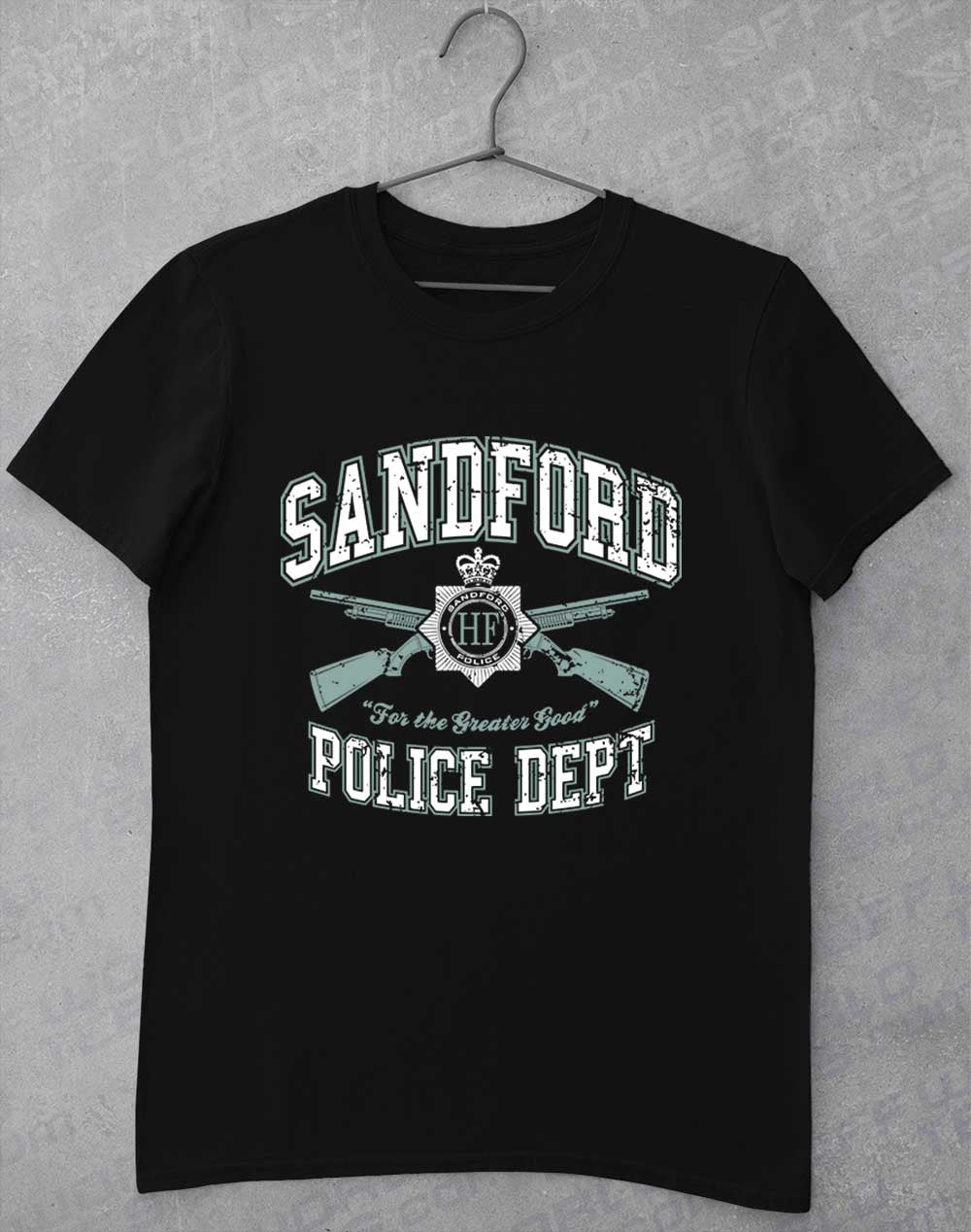 Black - Sandford Police Dept T-Shirt
