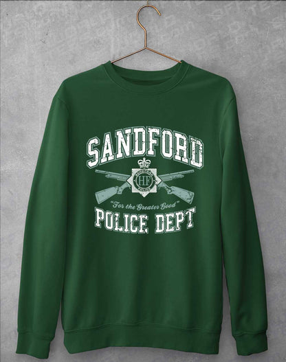 Bottle Green - Sandford Police Dept Sweatshirt