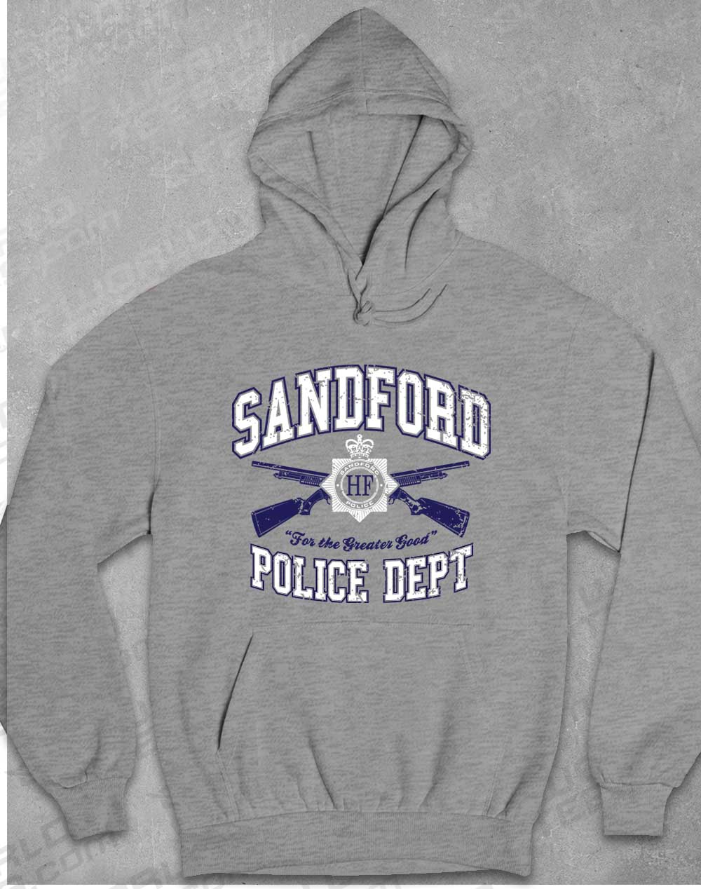 Heather Grey - Sandford Police Dept Hoodie