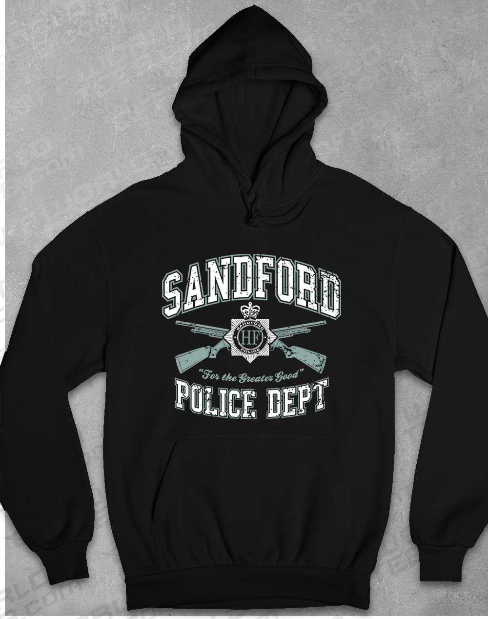 Jet Black - Sandford Police Dept Hoodie