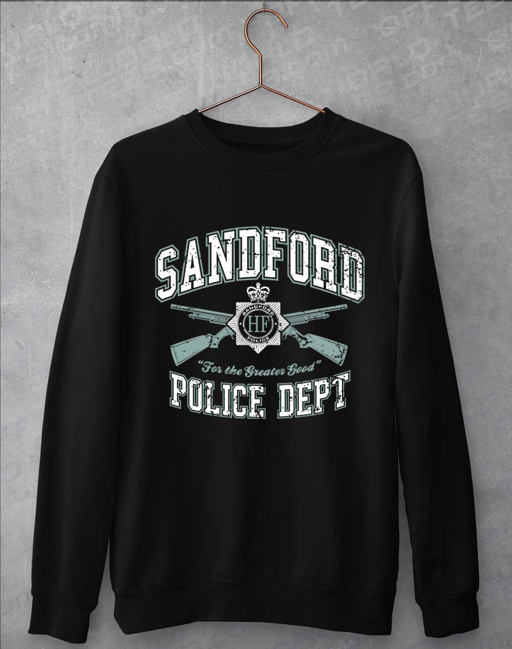 Jet Black - Sandford Police Dept Sweatshirt