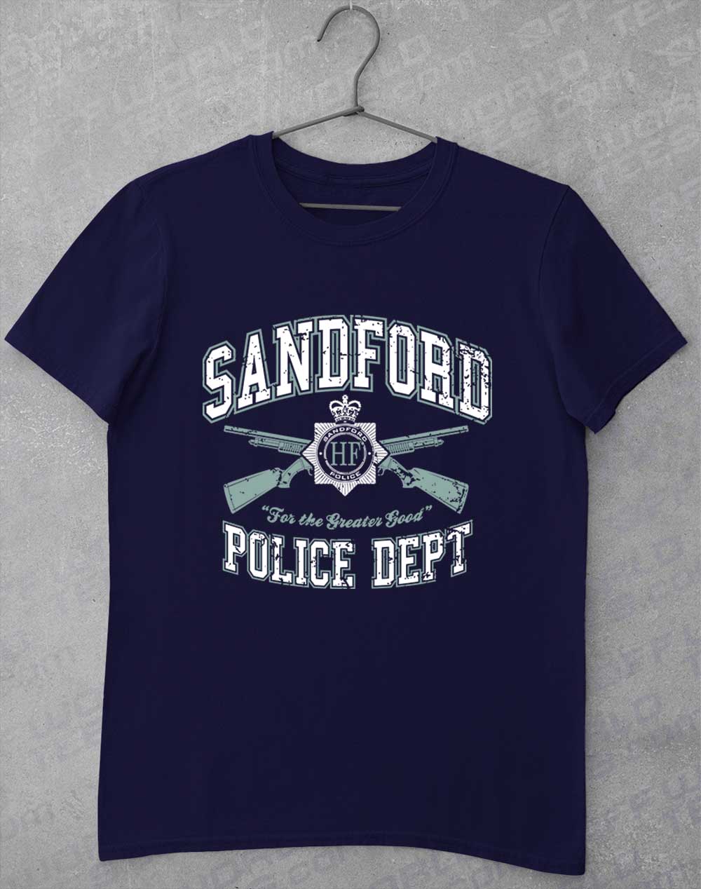 Navy - Sandford Police Dept T-Shirt