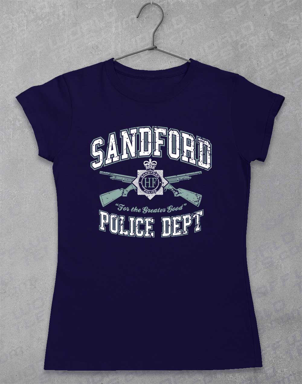 Navy - Sandford Police Dept Women's T-Shirt