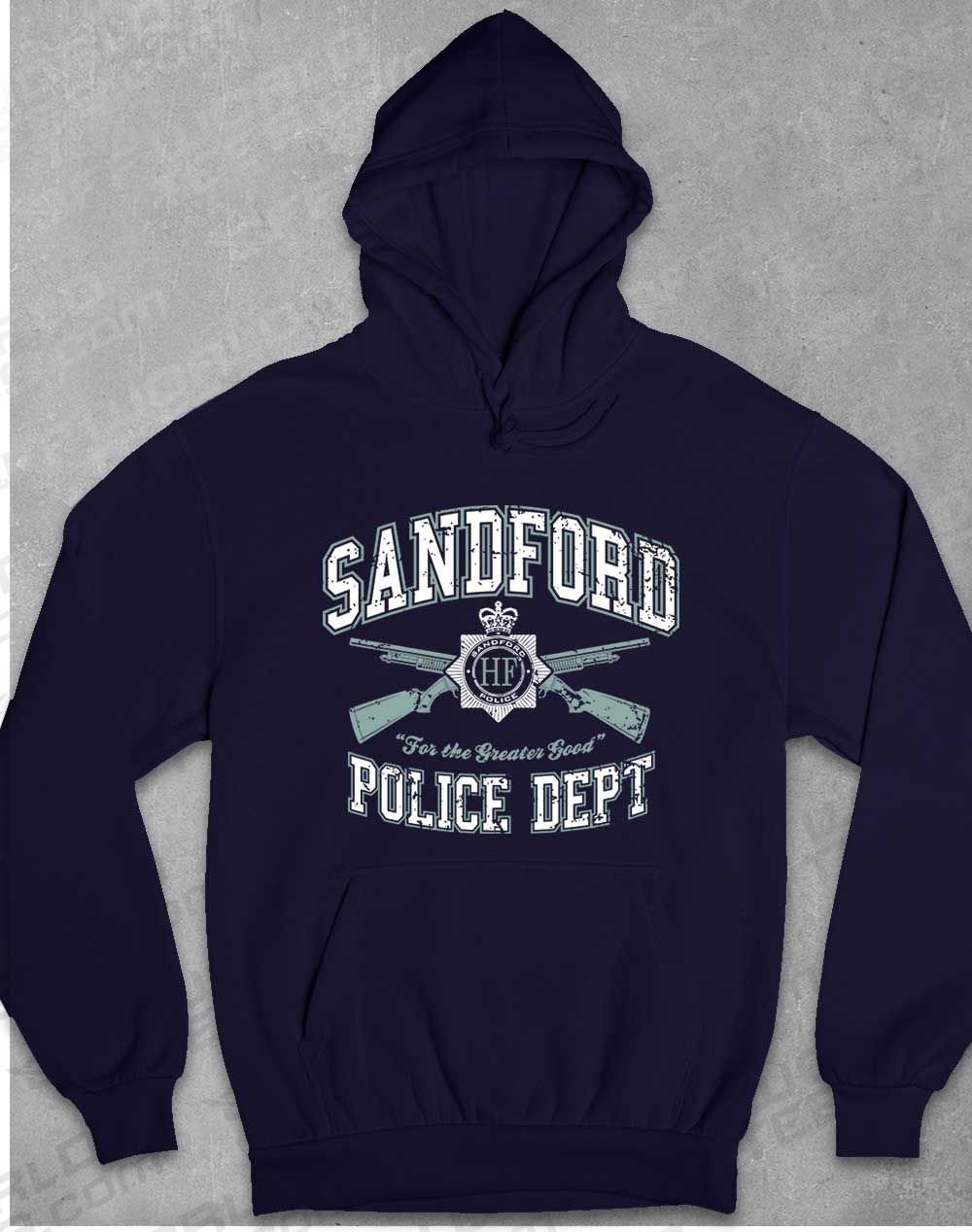 Oxford Navy - Sandford Police Dept Hoodie