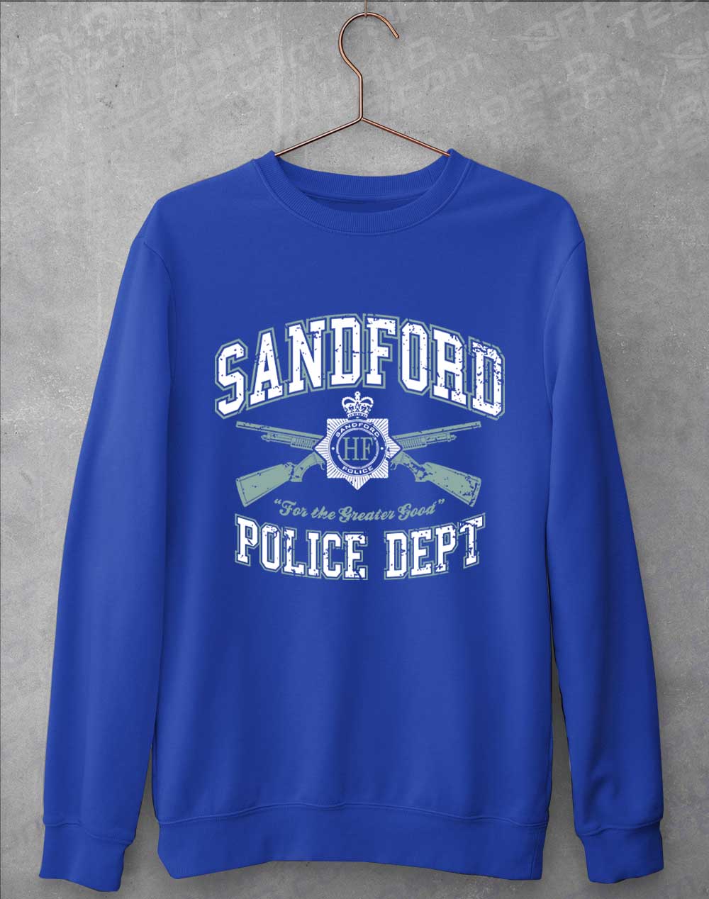 Royal Blue - Sandford Police Dept Sweatshirt