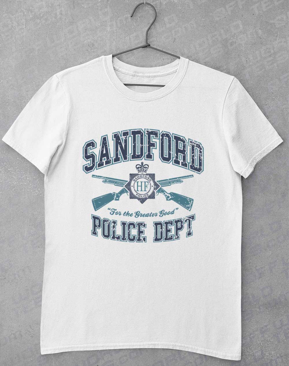 White - Sandford Police Dept T-Shirt